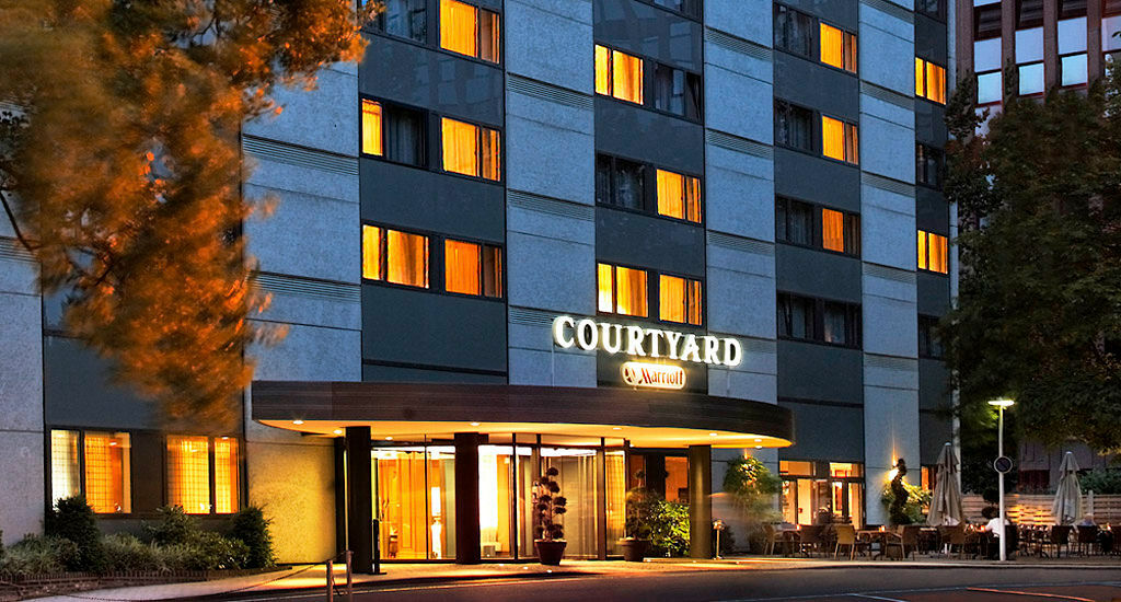 Courtyard by Marriott Düsseldorf Seestern Exterior foto
